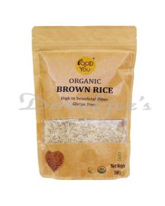 FOOD4YOU BROWN RICE 500G