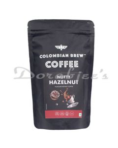 COLOMBIAN BREW INSTANT COFFEE HAZELNUT 100G