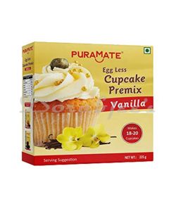 PM PURAMATE  CUPCAKE MIX- VANILLA 225G