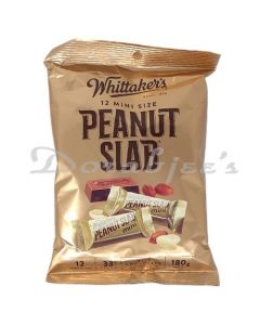 WHITTAKERS CHOCOLATE PEANUT SLAB MINI 180 G