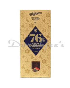 WHITTAKERS 76% DARK CHOCOLATE NICARGUA RICH 100 G