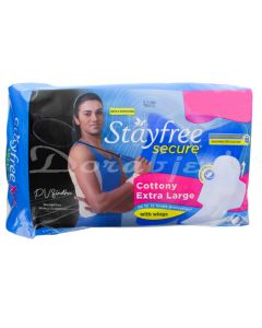 STAY FREE SECURE XL WINGS SANITARY PADS 40S