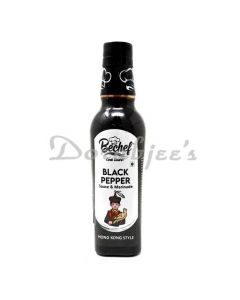 BECHEF SAUCES BLACK PEPPER 250 G