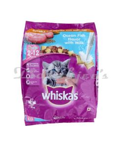 WHISKAS JUNIOR KITTEN OCEAN FISH MILK 3KG