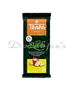 TRAPA STEVIA  WHITE CHOCOLATE 75 G