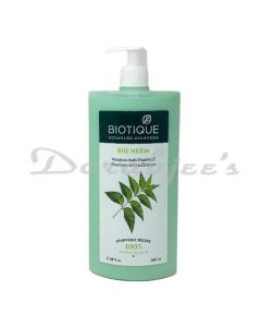 BIOTIQUE BIO NEEM MARGOSS ANTI DANDRUFF SHAMPOO CONDITIONER 650ML