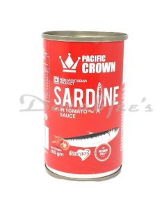 PACIFIC CROWN SARDINE TOMATO SAUCE 155G