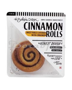 THE BAKERS DOZEN  CINNAMON BUNS - PACK OF 2