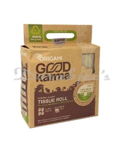 ORIGAMI GOOD KARMA TISSUE ROLL RECYCLED 4IN1 260 SET3PY