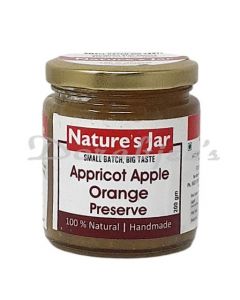 NATURE'S JAR APRCOT APPLE ORANGE PRESERVE 200G