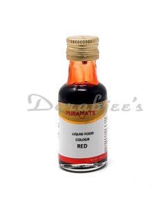 PM PURAMATE  FOOD COLOUR- RED 30ML