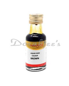 PM PURAMATE   FOOD COLOUR- BROWN 30ML