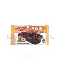 LAGO PLAISIR CHOCOLATE BRICK 45G