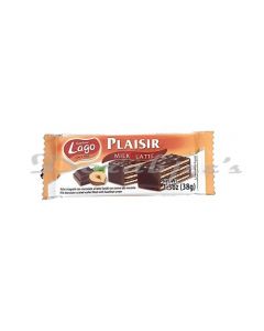 LAGO PLAISIR MILK CHOCOLATE 38G