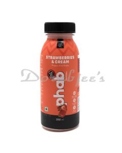 PHAB PROTEIN MILK SHAKE  STRAWBERRIES AND CREAM 200ML