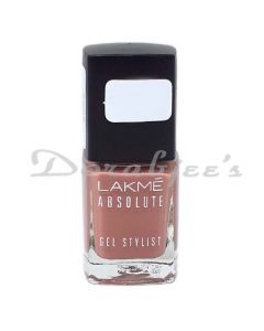 LAKME ABSOLUTE GEL STYLIST NAIL COLOR SADDLE 12ML