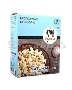 4700BC MICROWAVABLE POPCORN NATURAL BAG 255G