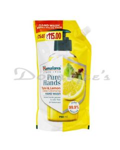 HIMALAYA PURE HANDS TULSI & LEMON HAND WASH 750ML