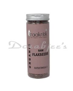 PRAAKRITIK ORGANIC  FLAXSEEDS 200G