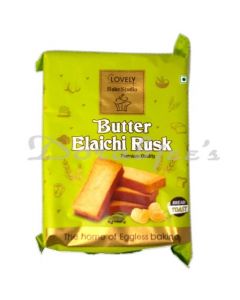 LOVELY BAKE STUDIO-BUTTER ELAICHI RUSK 150G