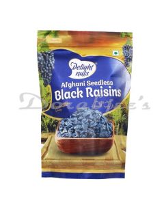 DELIGHT NUTS BLACK RAISINS 200G