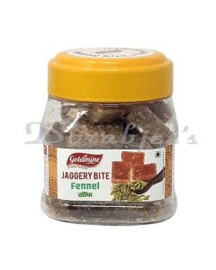 GOLDMINE JAGGERY BITE FENNEL 150G