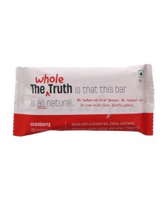 THE WHOLE TRUTH CRANBERRY PROTEIN BAR 52 G