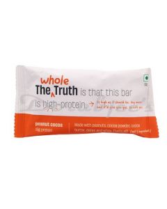 THE WHOLE TRUTH PEANUT COCOA PROTEIN BAR 52 G