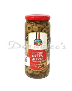 CANEEN GREEN OLIVES SLICE 450G