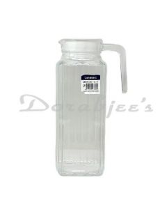 LUMINARC QUADRO WATER JUG WITH LID 1.3L