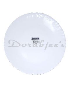 LUMINARC FLUTED TEMPERED DINNER PLATE 27