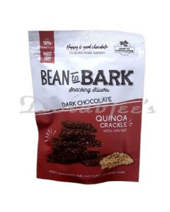 BEAN TO CHOCOLATEUR BARK QUINOA CRACKLE 80G