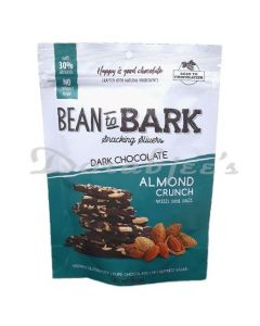 BEAN TO CHOCOLATEUR BARK ALMOND CRUNCH 110G