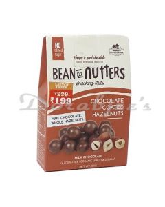 BEAN TO CHOCOLATEUR NUTTERS MILK CHOCOLATE HAZELNUT 80G