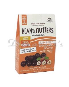 BEAN TO CHOCOLATEUR SUGARFREE NUTTERS CHOCO HAZELNUT 80G