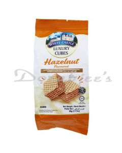 WHITE CASTLE WAFER CUBE ROLL HAZELNUT 112.5 G