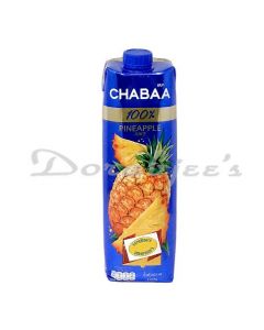 CHABAA PINEAPPLE JUICE 1LTR