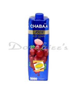 CHABAA RED GRAPE JUICE 1LTR