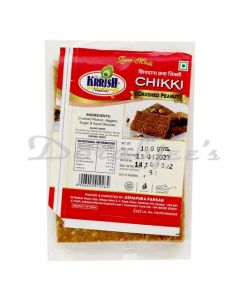 KRRISH CRSDPEANUT CHIKKI 100G