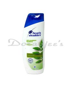 HEAD & SHOULDERS NEEM ANTI DANDRUFF SHAMPOO 180ML