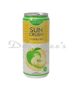 SUN CRUSH SPARKLING DRINK GREEN APPLE   300ML