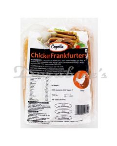 CAPELLA CHICKEN FRANKFURT 500G