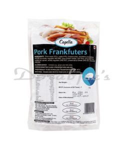 CAPELLA PORK FRANKFURTER 500G