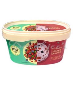 NIC ICE CREAM MIXED BERRIES 500ML