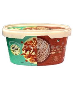 NIC ICE CREAM SEA SALT CARAMEL 500ML