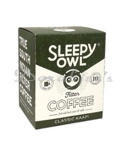 SLEEPY OWL FILTER COFFEE  HOT BREW CLASSIC 10P 125G