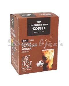 COLOMBIAN BREW DOUBLE CHOCOLATE MOCHA 3N1 PREMIX 10S