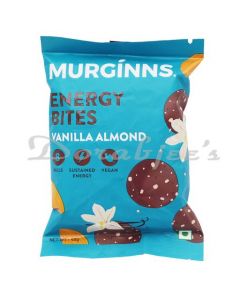 MURGINNS ENERGY BITES VANILLA ALMOND 40G