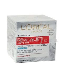 LOREAL  REVITALIFT CRYSTAL GEL CREAM 50ML