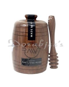 RAW7 LYCHEE HONEY IN WOOD 250G